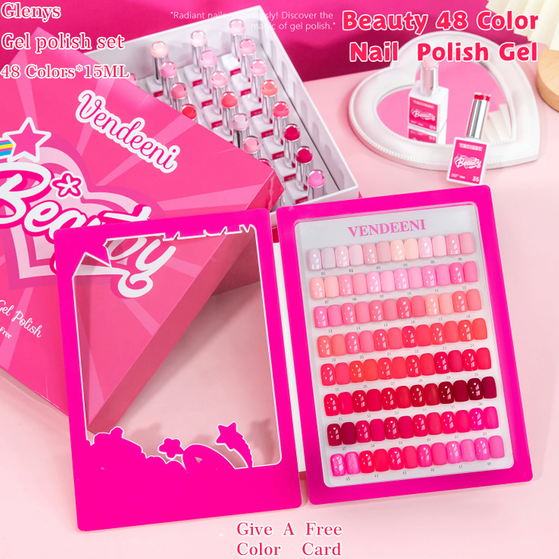 Glenys 48 Pieces * 15ml Nail P - Resin Art Learning ulasan dan harga