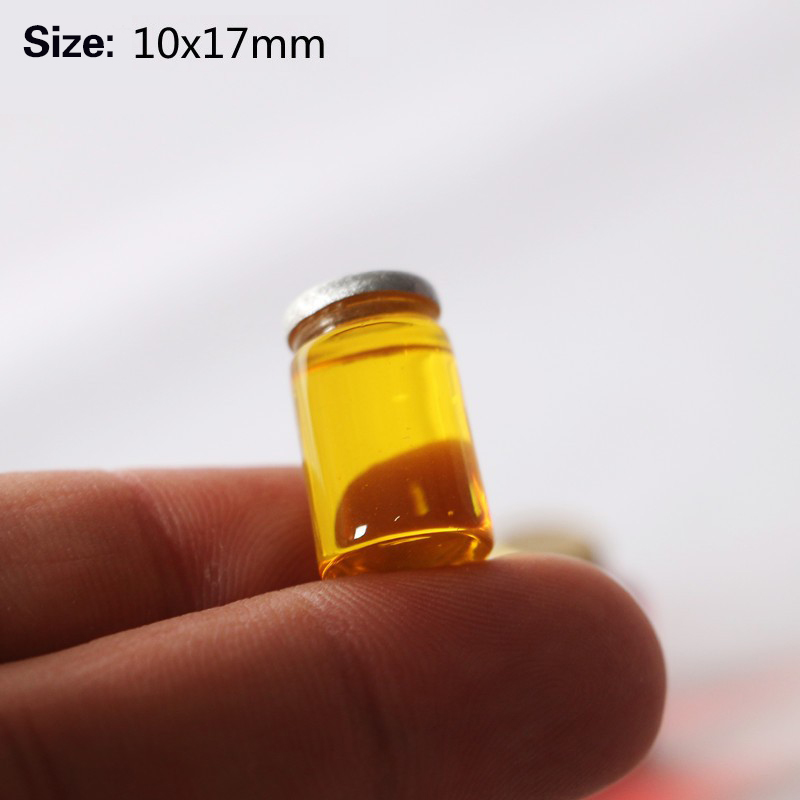 10pcs Simulation Strawberry Ja - Resin Art Bottle ulasan dan harga