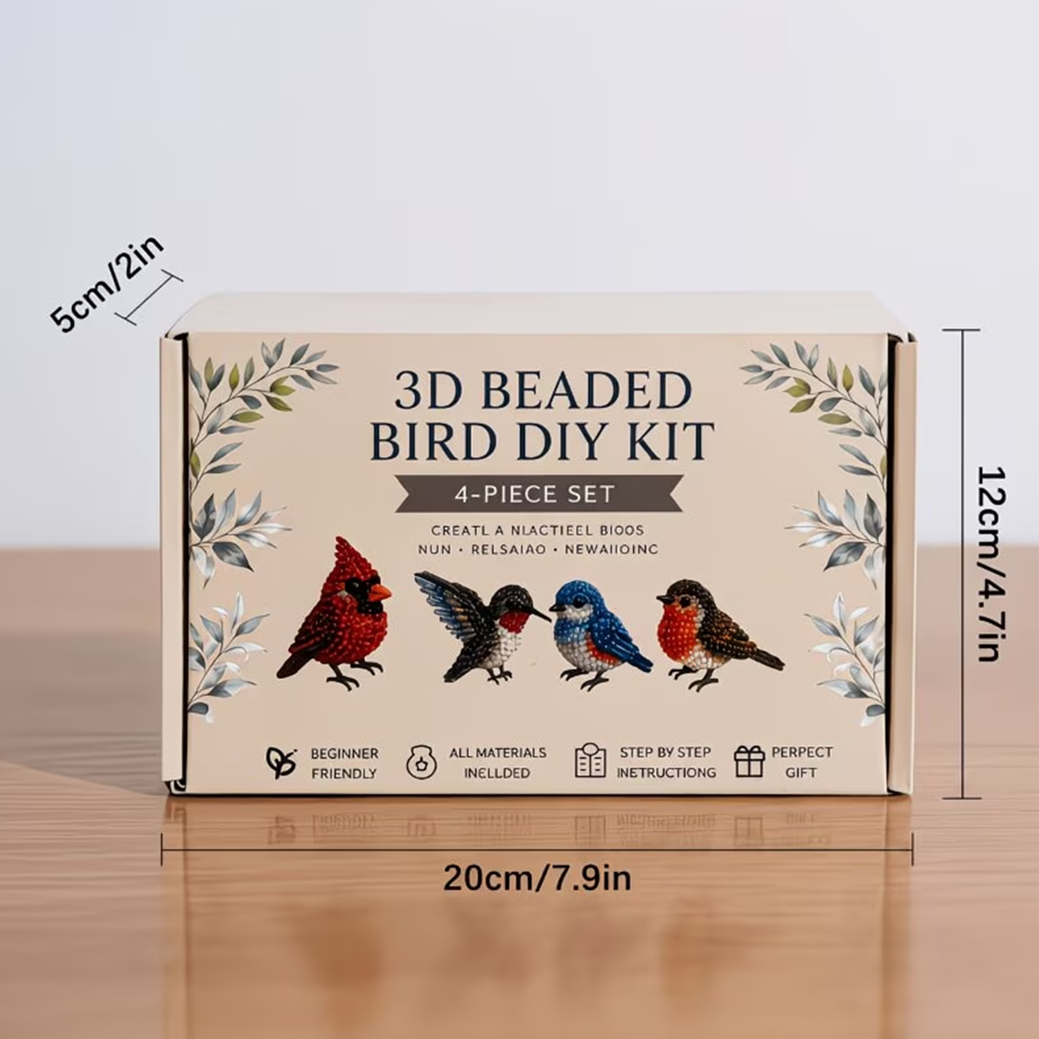 Mini 3D Beaded Animal Craft Ki - Resin Art Kit For Beginners ulasan dan harga