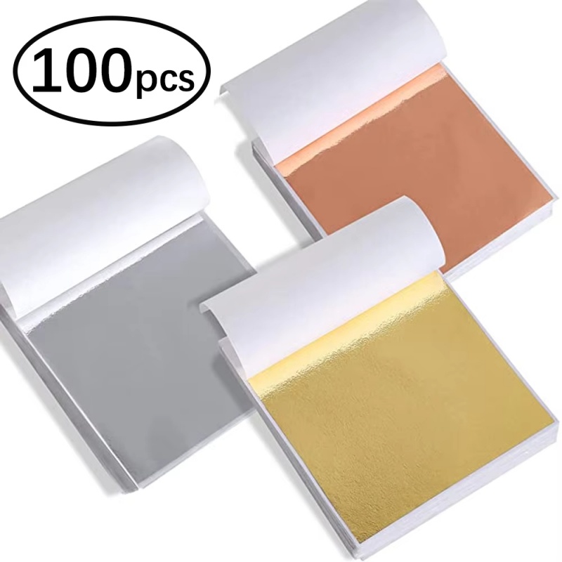 100pcs Imitation Gold Sliver C - Resin Art For Wedding Gift ulasan dan harga