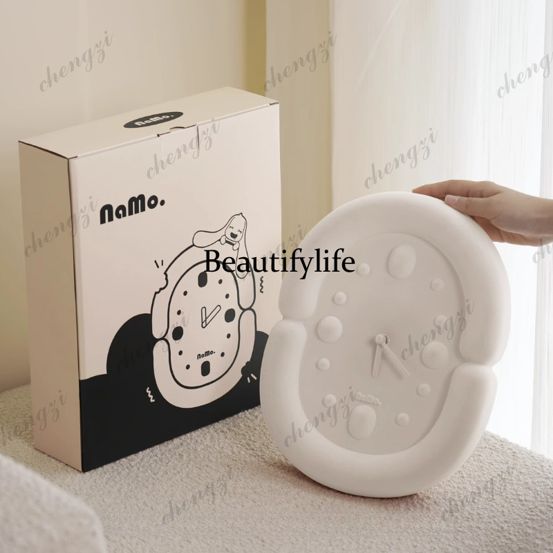 Silent Aesthetic Wall Clocks L - Resin Art Wall Clock ulasan dan harga