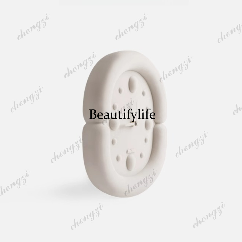 Silent Aesthetic Wall Clocks L - Resin Art Wall Clock ulasan dan harga