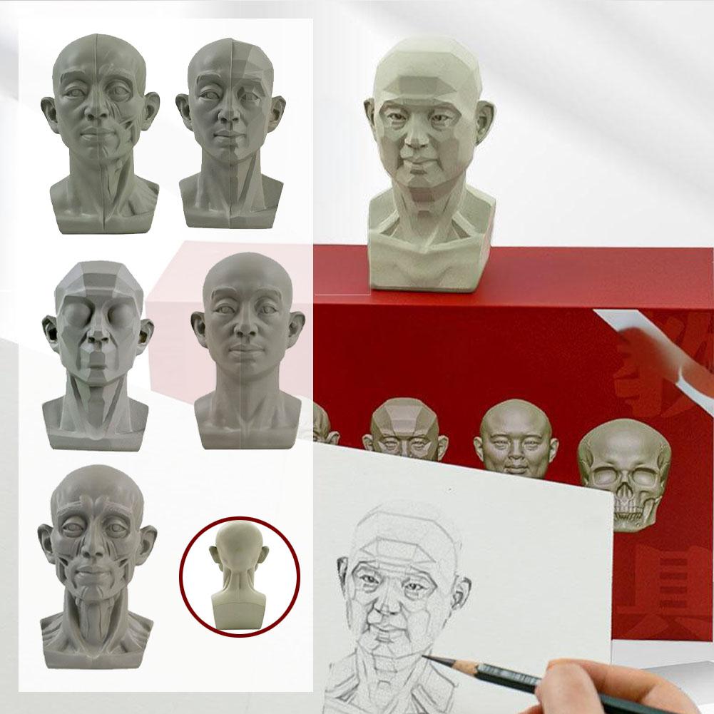Art Plaster Portrait Teaching  - Resin Art Learning ulasan dan harga